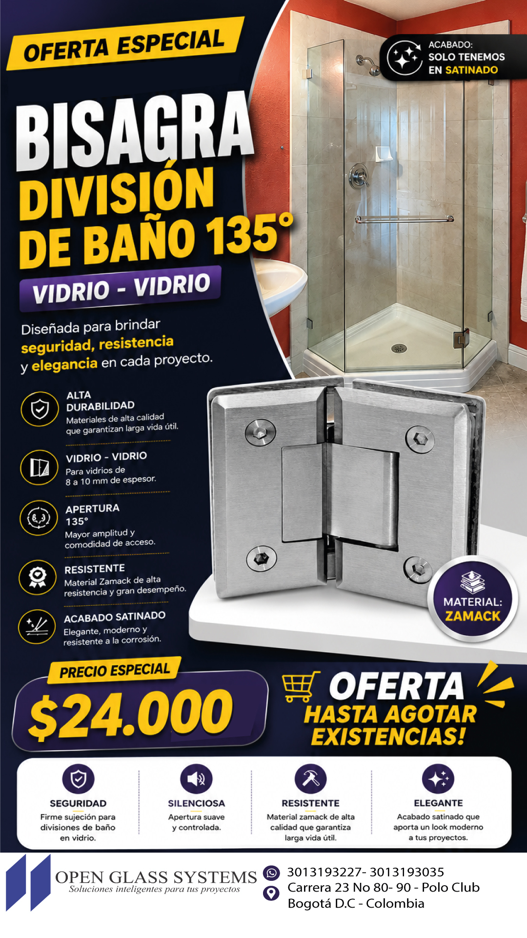 promocion bisagra 135